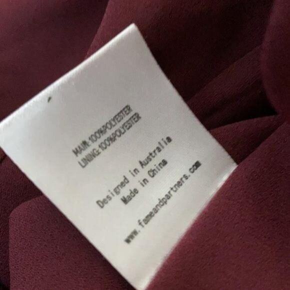 Fame and Partners Sienne Fit & Flare Dress Size 12 NWOT - Picture 9 of 10